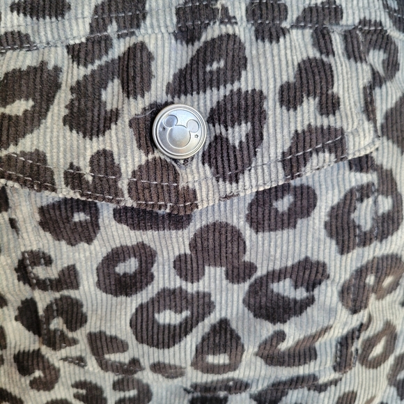 NWT Disney Mickey Mouse Corduroy Sherpa Lined Collar Jacket Size-L - Picture 4 of 14